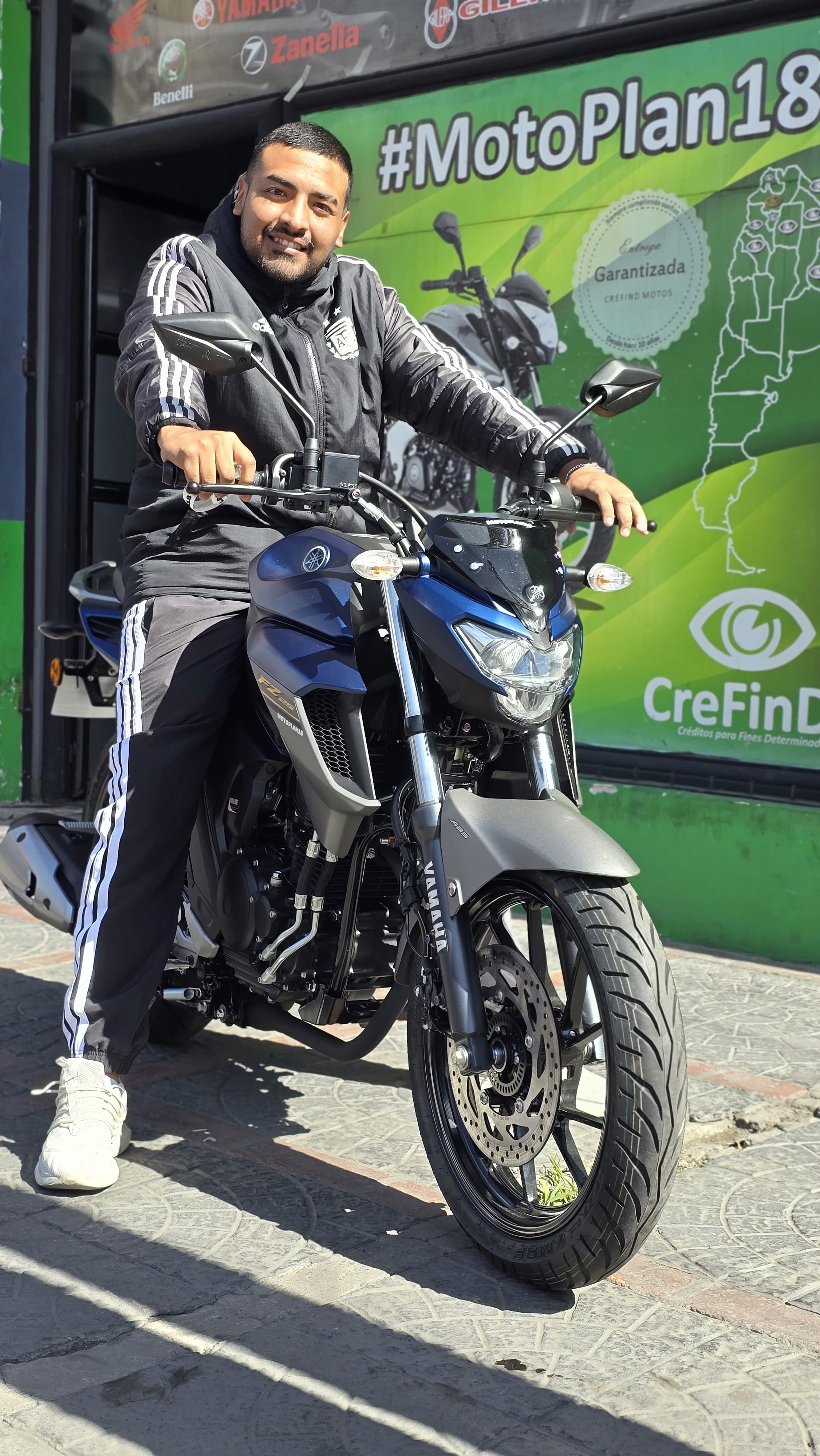 Entrega de moto